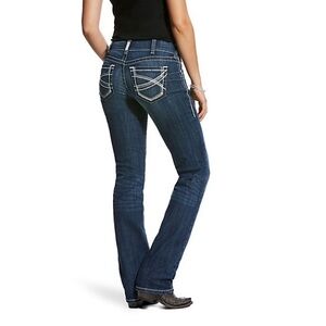 Ariat Slim Fit Mid-Rise REAL Stretch Ivy Stackable Straight Leg Jeans